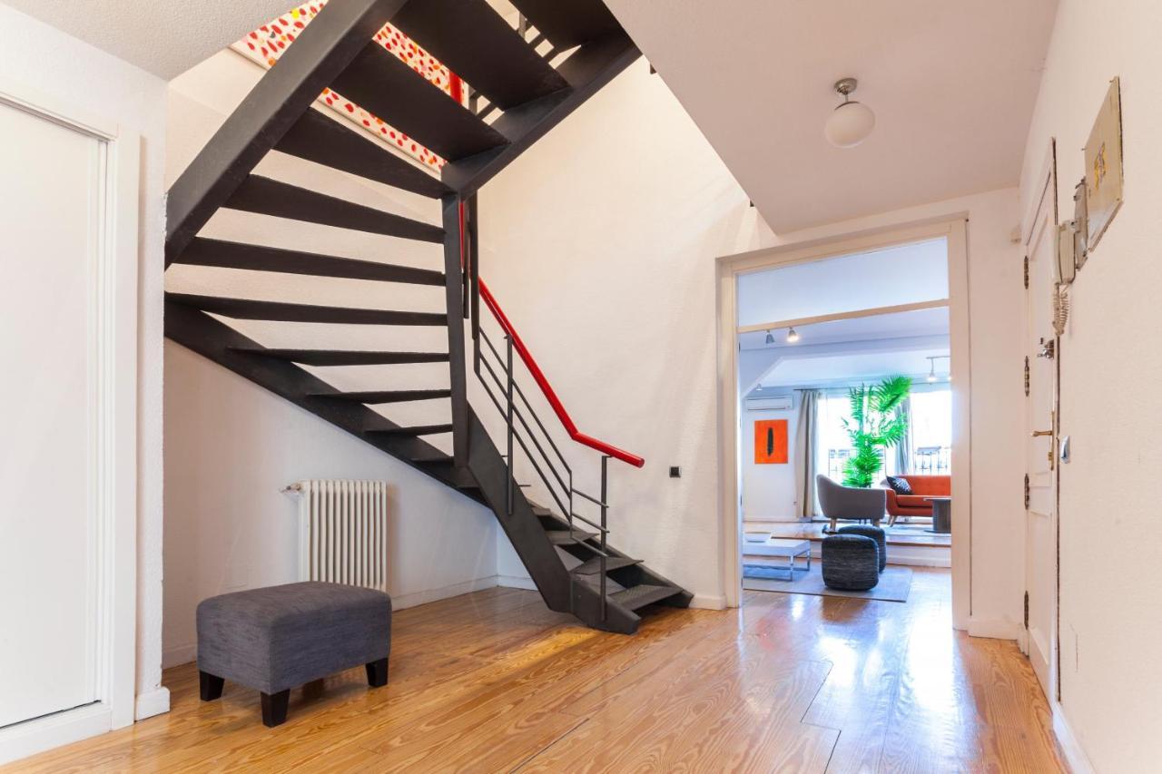 Apartamento Gran Via Terrace En Madryt Zewnętrze zdjęcie