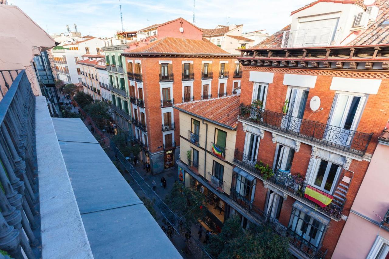 Apartamento Gran Via Terrace En Madryt Zewnętrze zdjęcie